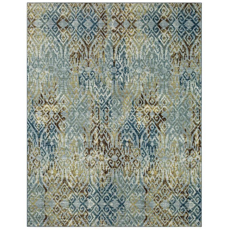 Mohawk Home Osgar Area Rug, Blue, 2.5X10 Ft