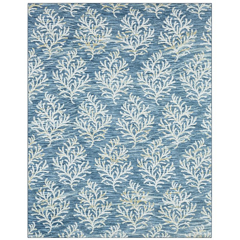 Mohawk Home Sophya Area Rug, Blue, 8X10 Ft