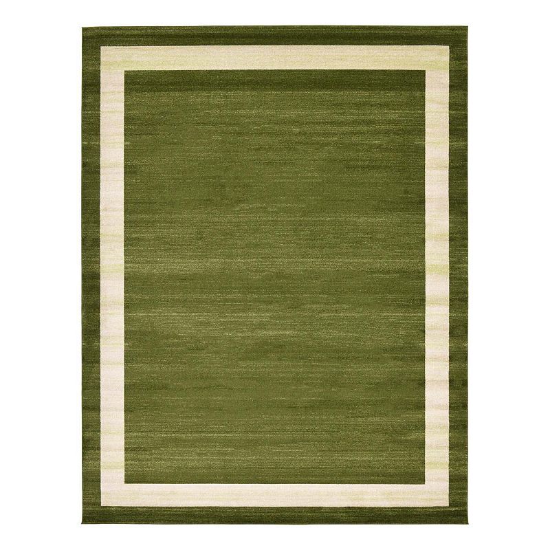 Unique Loom Maria Del Mar Rug, Green, 9X12 Ft