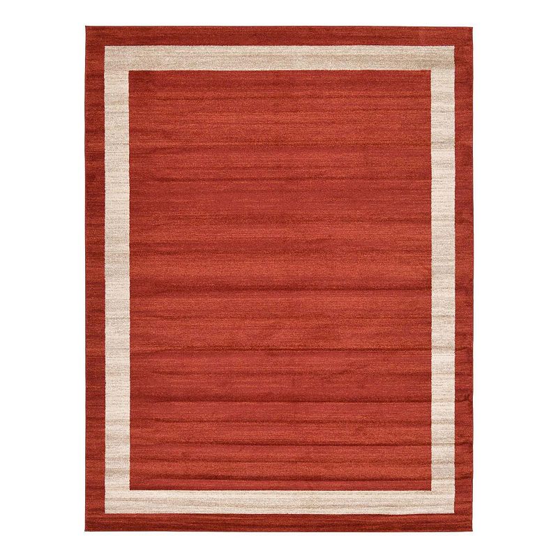 Unique Loom Maria Del Mar Rug, Red, 10X13 Ft