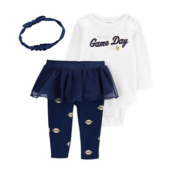Baby Carter's 3 pc First Game Day Outfit