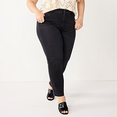 Plus Size Nine West Pull-On High-Waisted Skinny Jeggings