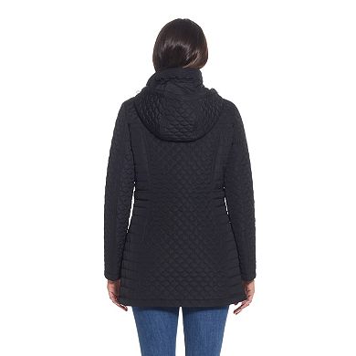 Women's Gallery Hooded Quilted Coat