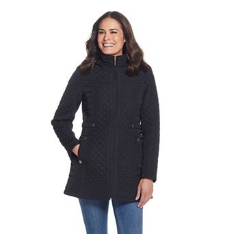 Women's Gallery Hooded Quilted Coat