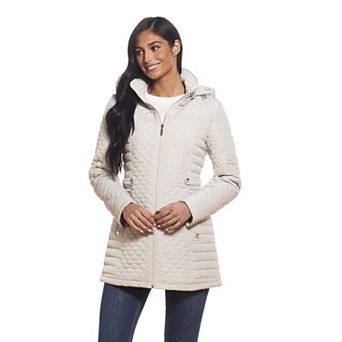 Women's Gallery Hooded Quilted Coat
