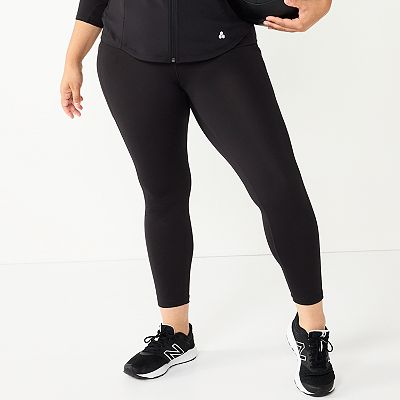 Women s Tek Gear Ultrastretch High Waisted Side Pocket 7 8 Leggings
