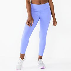 Tek Gear Dry Tek Women’s Yoga Pants abstract design purple colors Size:M 