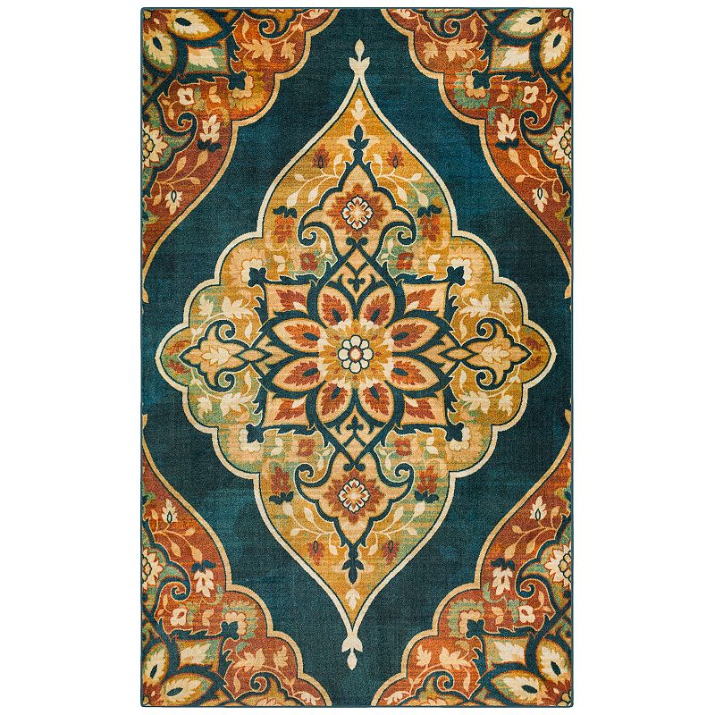 Mohawk Home Pazima Sierra Area Rug, Orange, 8X10 Ft