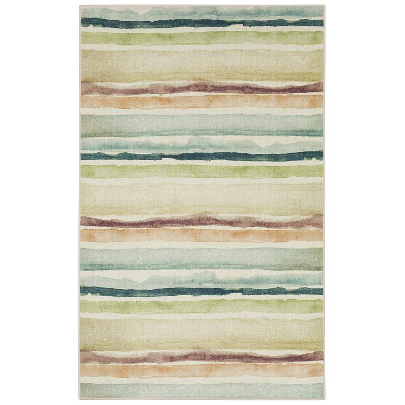Mohawk Home Seaside Stripe Multi Area Rug, Multicolor, 5X8 Ft
