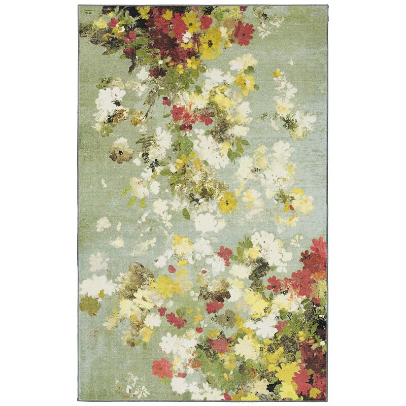 Mohawk Home Merging Floral Multi Area Rug, Multicolor, 5X8 Ft