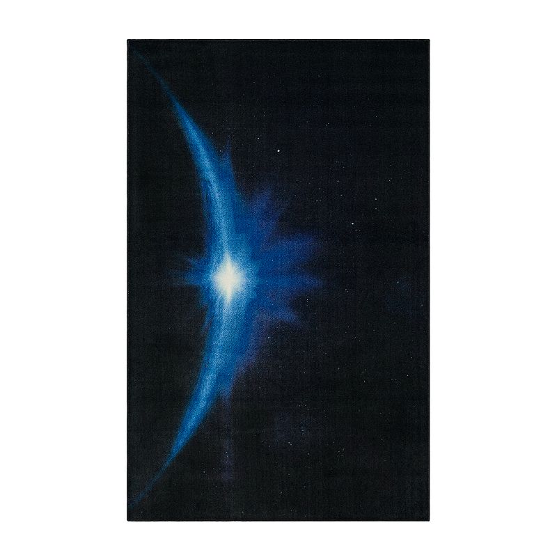 Mohawk Home Galactic Quest Navy Area Rug, Blue, 8X10 Ft