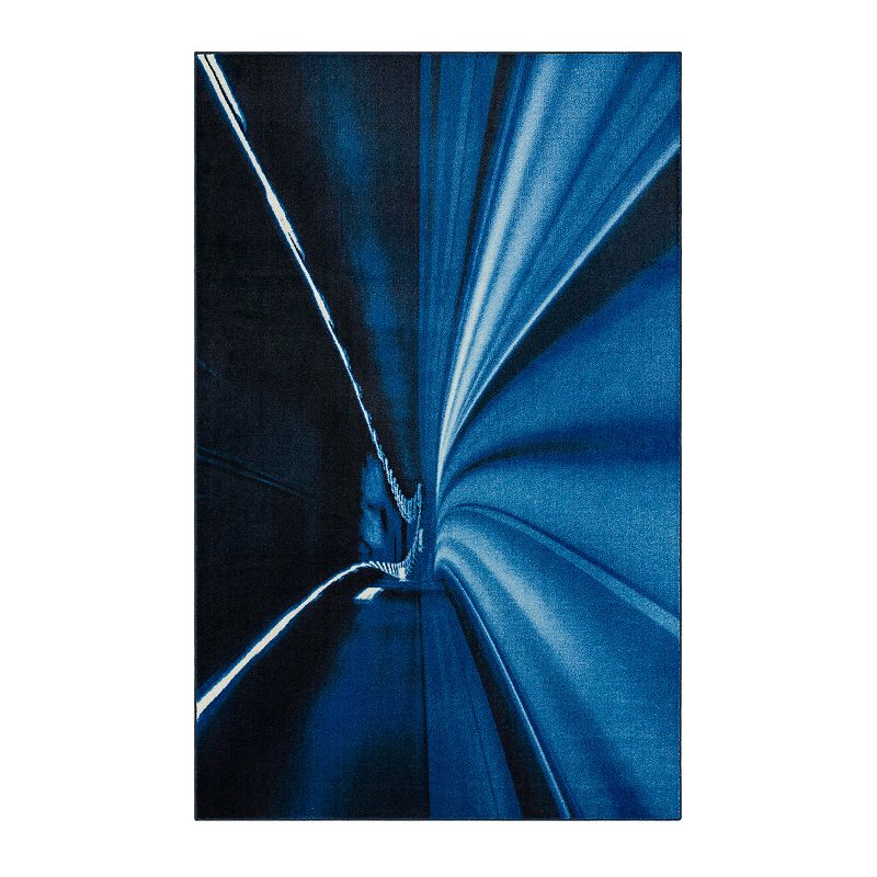 Mohawk Home Hyperspace Navy Area Rug, Blue, 8X10 Ft