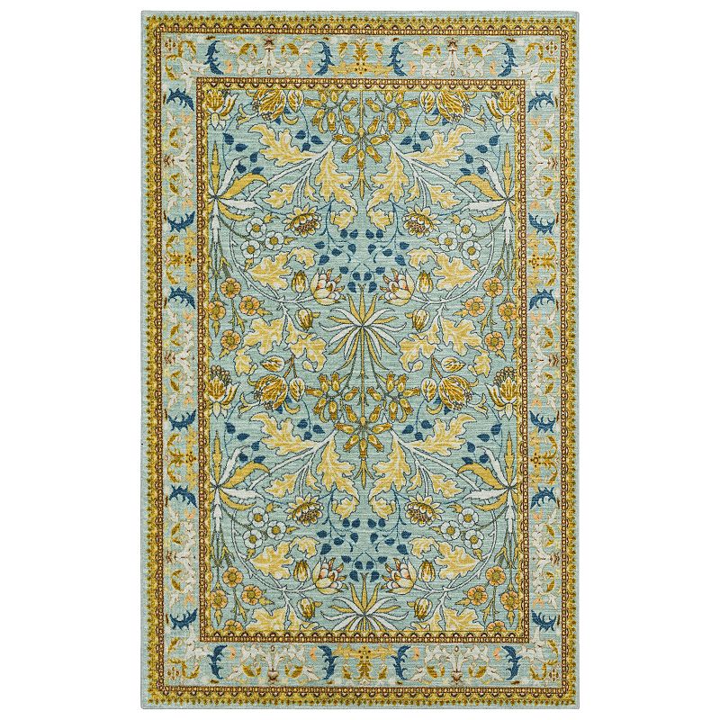 Mohawk Home Cicilly Area Rug, Blue, 8X10 Ft