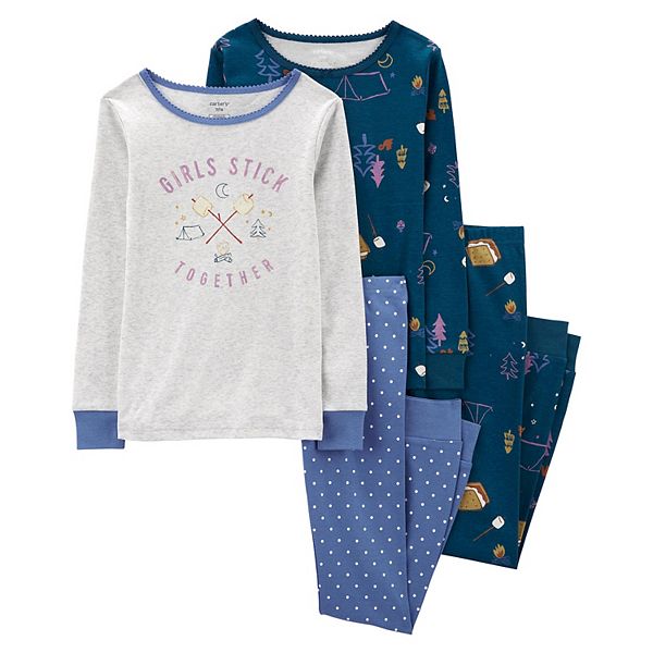 Girls 4-14 Carter's Tops & Bottoms Pajama Set