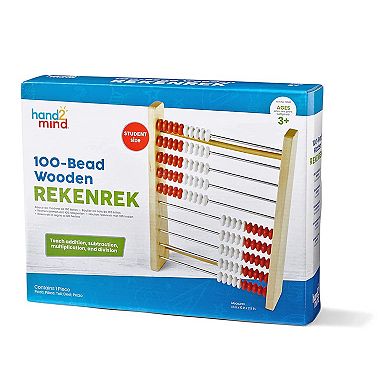 Learning Resources 100-Bead Wooden Rekenreks Educational Toy