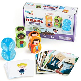 Learning Resources hand2mind Learn About Feelings Activity Set