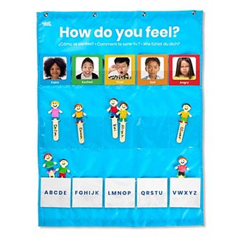 Learning Resources hand2mind Express Your Feelings Pocket Chart