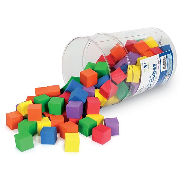 Learning Resources Soft Foam Color Cubes Learning Toy