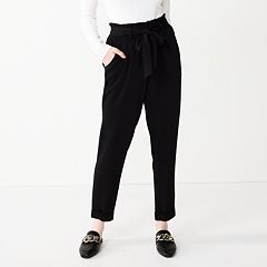 Juniors' SO® Super High Rise Relaxed Jogger Pants