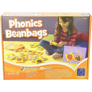 Educational Insights Phonics Beanbags Educational Toy