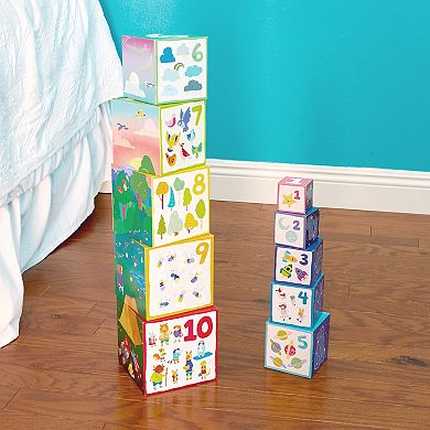 Educational Insights Bright Basics Nest & Stack Cubes