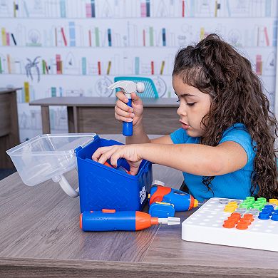 Educational Insights Design & Drill Toolbox Educational Toy
