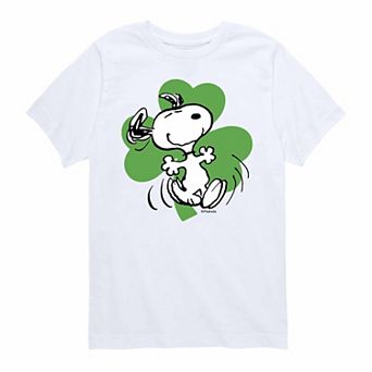 Boys 8-20 Peanuts Dancing Shamrock Graphic Tee