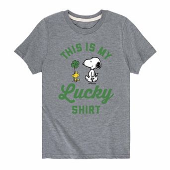 Boys 8-20 Peanuts Lucky Shirt Snoopy Graphic Tee