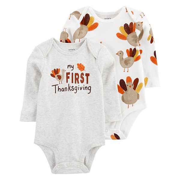 Carters thanksgiving hot sale baby girl