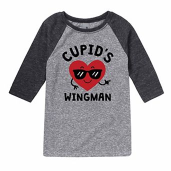 Boys 8-20 cup ds Wingman Graphic Raglan Tee