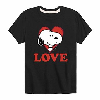 Boys 8-20 Love Snoopy Graphic Tee