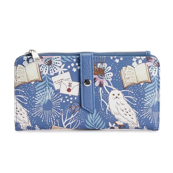 Harry Potter Hedwig Print Snap Wallet