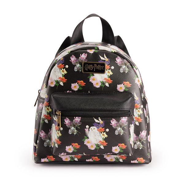 Harry Potter Floral Print Hedwig Mini Backpack