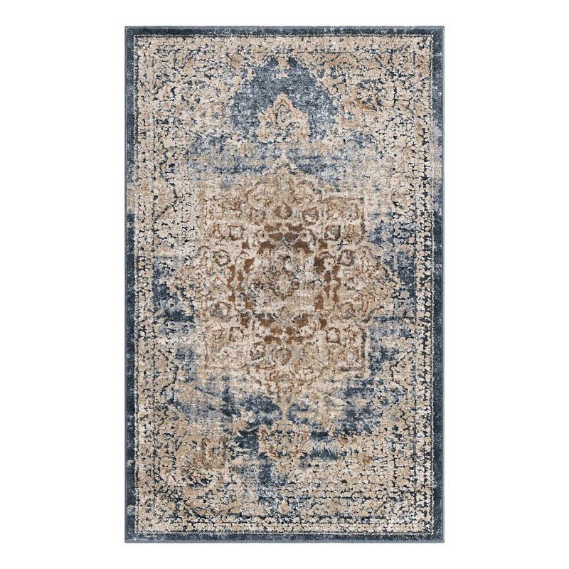 Unique Loom Roosevelt Chateau Rug, Beig/Green, 9X12 Ft