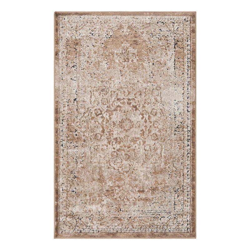 Unique Loom Roosevelt Chateau Rug, Brown, 6X9 Ft