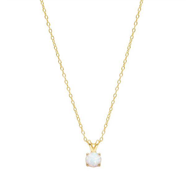 Opal sale necklace kohls