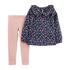 Girls 4-12 Carter's Heart Leggings