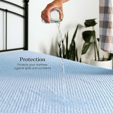 Aere Crystal Cooling Mattress Protector