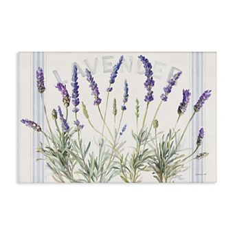 Stupell Home Decor Lavender Farmhouse Canvas Wall Art