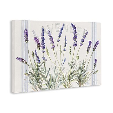 Stupell Home Decor Lavender Farmhouse Canvas Wall Art