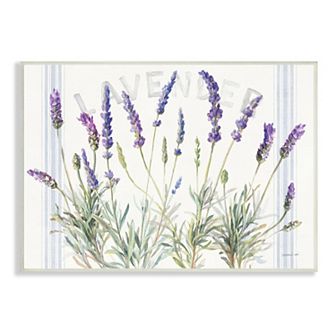 Stupell Home Decor Lavender Farmhouse Plaque Wall Art