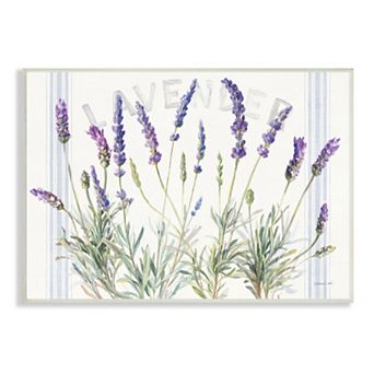 Stupell Home Decor Lavender Farmhouse Plaque Wall Art