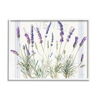 Stupell Home Decor Lavender Framed Wall Art