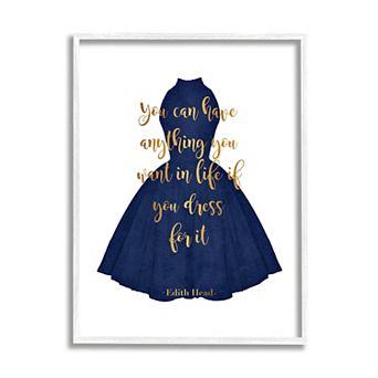 Stupell Home Decor Dress For Life Framed Wall Art