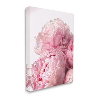 Stupell Home Decor Blush Pink Peonies Canvas Wall Art