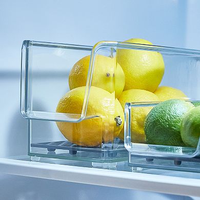Tovolo HEXA In-Fridge Large Organizer Bin for Refrigerator Storage