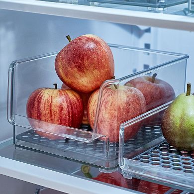 Tovolo HEXA In-Fridge Large Organizer Bin for Refrigerator Storage