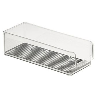 Tovolo HEXA In-Fridge Large Plastic Organizer Bin for Refrigerator Storage