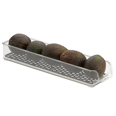 Tovolo HEXA In-Fridge Small Plastic Organizer Bin for Refrigerator Storage