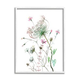 Stupell Home Decor Spring Meadow Wildflower Framed Wall Art